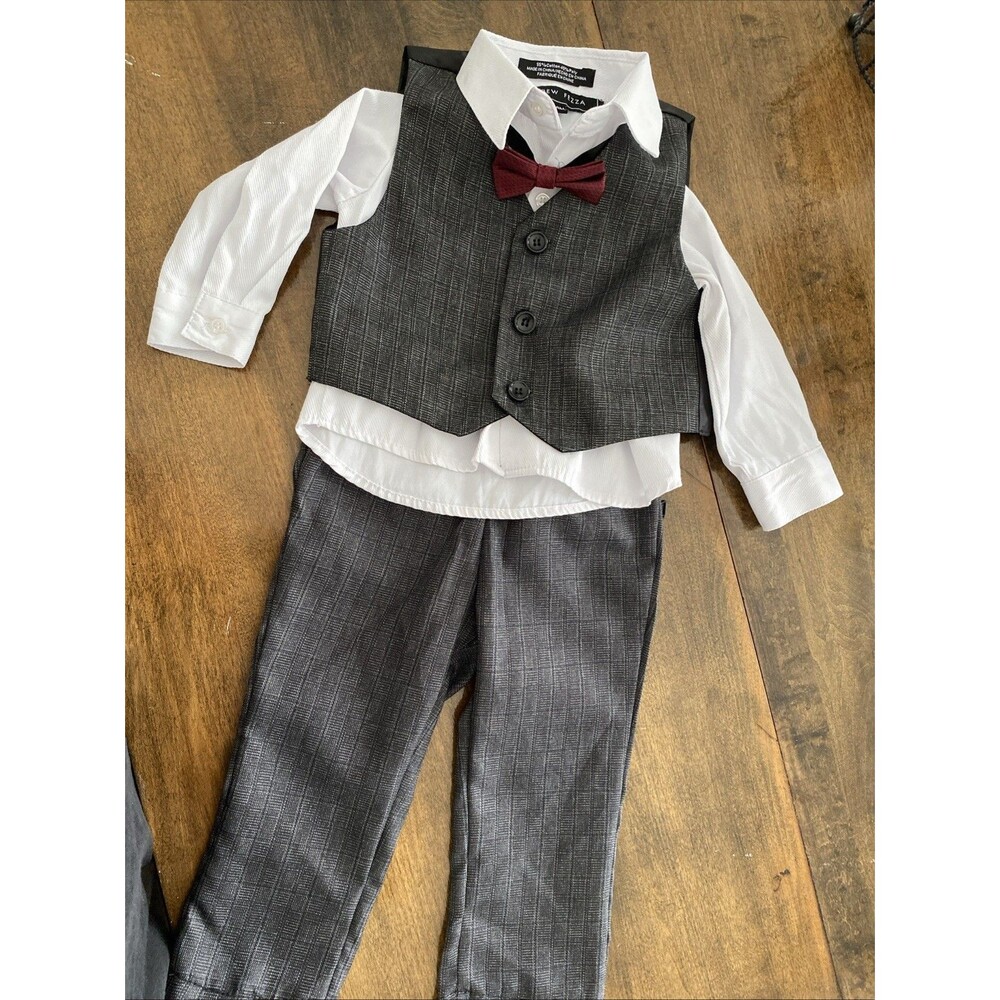 Baby Boy Formal Suit 18 Months Outfit 4 Pieces